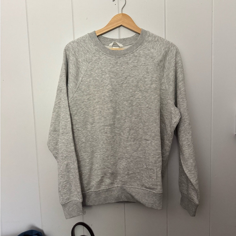 H&M Light Gray Women's Crewneck Sweater